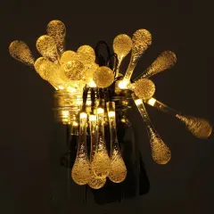 Kitcheniva Solar String Fairy Lights 8 Modes Waterproof Yard Decor 20 Ft