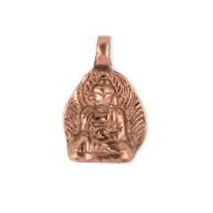 The Bead Chest Copper Buddha Pendant (16x25mm)