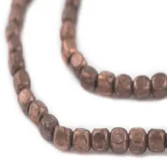 The Bead Chest Antiqued Copper Rounded Rectangle Beads (6x5mm)