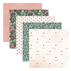Spellbinders Designer Paper Pack 12"X12" From Rosie's Studio-Hello It's Me