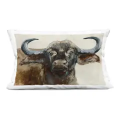 Stupell Industries Highland Spirit Portrait Indoor Pillow, 14 x 7 x 20