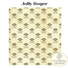 Jolly Roger Decoupage - Mixed MediaPapers (Medium 18x24)