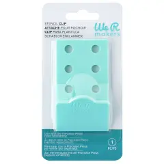 We R Precision Press Stencil Clip-Blue