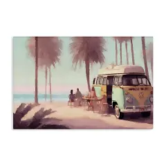 Stupell Industries Beach Day Hangout Canvas Wall Art Design by Noah Bay