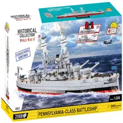 COBI Historical Collection World War II Pennsylvania-Class Battleship EXECUTIVE EDITION