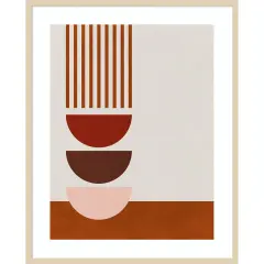 Echo of Love IV by Sarah Leonard Wood Framed Wall Art Print