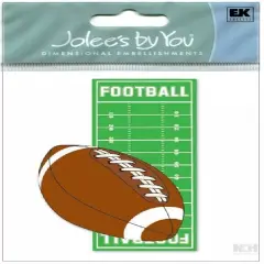 Jolee's Boutique Football And Field Dimensional Stickers