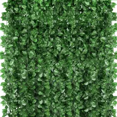 360 Feet 48 Pack Fake Greenery Hanging Garland, Ivy Leaf Plants