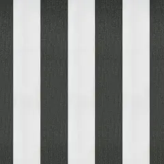 Bungalow Stripe Upholstery & Drapery Fabric Steel