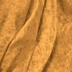 1 Yard Bold Orange Panne Velour Velvet &ndash; 58/60" Wide 160 GSM Polyester Fabric for Fashion & Crafts