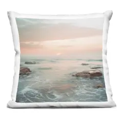 Stupell Industries Seabreeze Sunset Melodies Indoor Pillow, 18 x 7 x 18