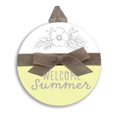 Welcome Summer Door Sign