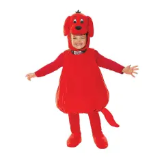 Clifford Toddler Costume with Plush Headpiece and Shoe Covers