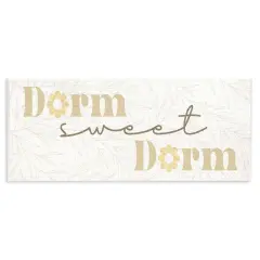 Stupell Industries Sweet Dorm with Retro Florals Wall Plaque, design by Lil' Rue