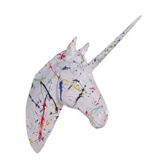 Pop Unicorn Horse Head Life Size Statue