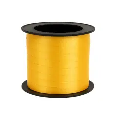 60' Roll Shiny Yellow Balloon Present Wrapping Curling Ribbon