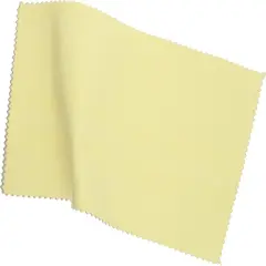 Sunshine Polishing Cloth &ndash; Soft Yellow Cloth Cleans Jewelry, Gold, Silver, Brass, Copper and Metals &ndash; Leaves A Long-Lasting Luster, No Scratching, Non-Abrasive &ndash; 7.5 x 5 Inches