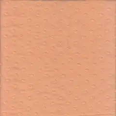Waffle Swiss Dot Sheer Chiffon Fabric 1 Yard Woven Drapery Material, 59/60" Width PEACH