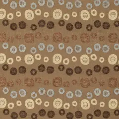 Dune - Brown AbstractGeometric Upholstery Fabric 54 Inches"