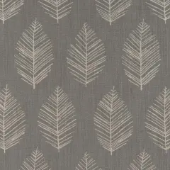 Upholstery Fabric - Grey & Silver Abstract & Geometric,Leaves Upholstery Fabric 54 Inches"
