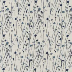 Upholstery Fabric - Blue Abstract & Geometric,Leaves Upholstery Fabric 54 Inches"