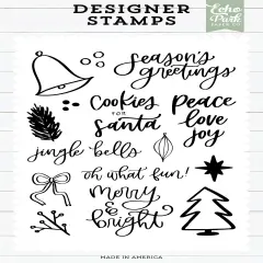 Echo Park Designer Stamp Set-Oh What Fun Christmas