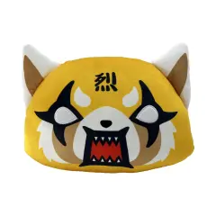 Sanrio Knife Edge 12 Inch Cloud Pillow Aggretsuko Rage Face