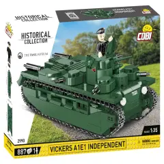 COBI Historical Collection: The Tank Museum VICKERS A1E1 INDEPENDENT Heavy Tank