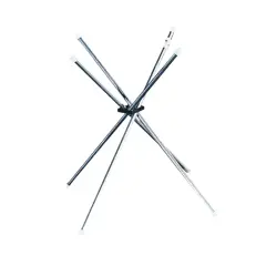 S&S Worldwide Quadpod Jr Portable Game Stand. Portable Stand Quickly Unfolds to 30" High. Supports 24" and Larger Games.