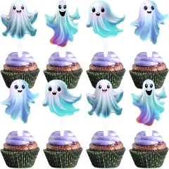 24PCS Halloween Cupcake Toppers