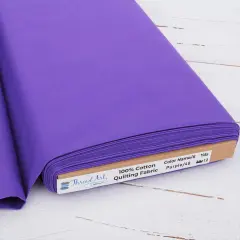 3 Yard Cut , Premium Cotton Quilting Fabric - Purple - 44" Width - 100% Cotton