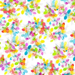 50FT Easter Tinsel Garland Hanging Streamers Decorations for Tree Stairs Mantle Hanging Oranment Outdoor Indoor Party Supplies (Rabbit)