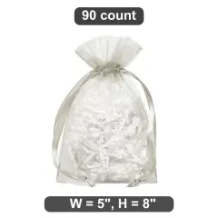 5&rdquo; x 8&rdquo; Organza Drawstring Bags Simple and Stylish