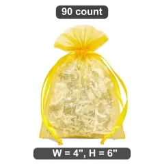 Small 4&rdquo; x 6&rdquo; Organza Bags Great for Candies