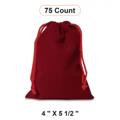 Velour Gift Bags 4" x 5 1/2" Soft & Durable