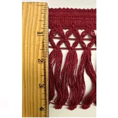 Kitcheniva Chainette Trellis Tassel Fringe Trim Metallic Sewing Crafts