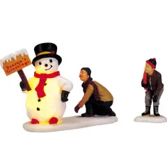Lemax Frosty's Friendly Greeting (Set of 2)