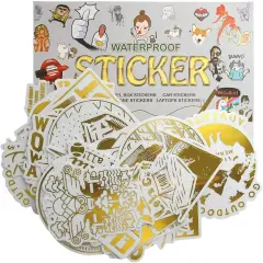 Waterproof Stickers Various Design Cute Trendy Vinyl Unique Personal Decoration