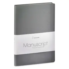 Hahnem&uuml;hle Manuscript Notebook - Grey, Dot Grid, A5, 192 Pages