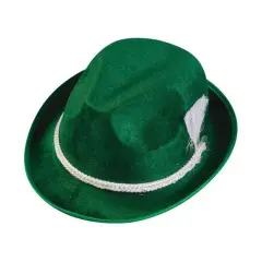 Green Octoberfest Adult Costume Hat