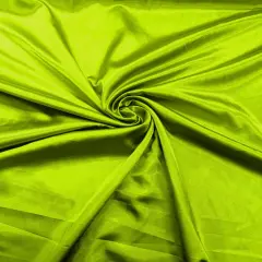 1 Yard High-Sheen Stretch Charmeuse Satin Fabric For Costumes & Pageant Wear 58-60 Inches Pucci Yellow