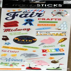 Me & My Big Ideas Mambi Sticks The Fair Clear Stickers