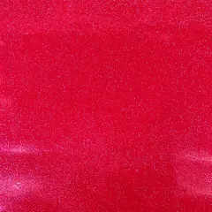 1 Yard Sparkle Glitter Faux Vinyl Fabric Shiny Upholstery Automotive Craft Material 54" Width Rose Red