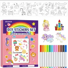 DIY 57 Patterns Cute Stickers for Kids