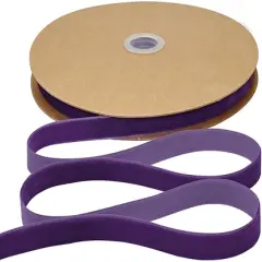 Purple Velvet Ribbon 3/8 inch &times; 25 Yards for Christmas Wreath Bow DIY Sewing Projects Gift Wrapping