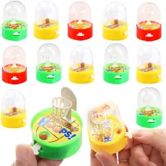 12 Pack Mini Finger Basketball Shooting Game, Party Favors Basketball Party Decorations Mini Handheld Desktop Table Classroom Rewards, Carnival Prizes for Kids