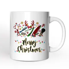Barber Buffalo Plaid Christmas, Barbershop Mug Gift