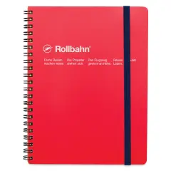 Delfonics Rollbahn Classic Spiral Notebook - Red, A5
