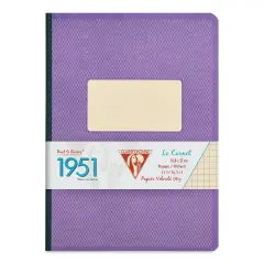 Clairefontaine 1951 Clothbound Notebook - A5, Violet