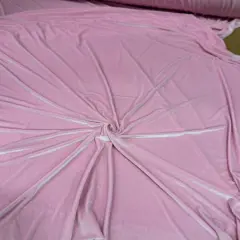 1 Yard Durable Stretch Velvet Fabric for Home, Office & Events 58/60" Width Pink